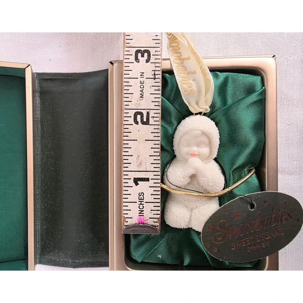 Department 56 Snowbabies Sweet Dreams Ornament Book Box 56.68903 Vintage 2001